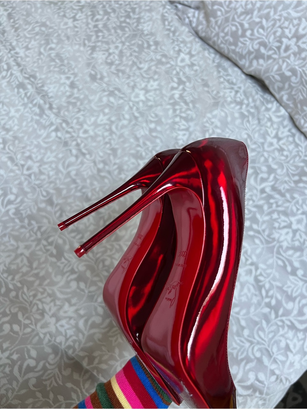 Authentic Exclusive Christian Louboutin Kate 100 Pumps - Picture 15 of 17